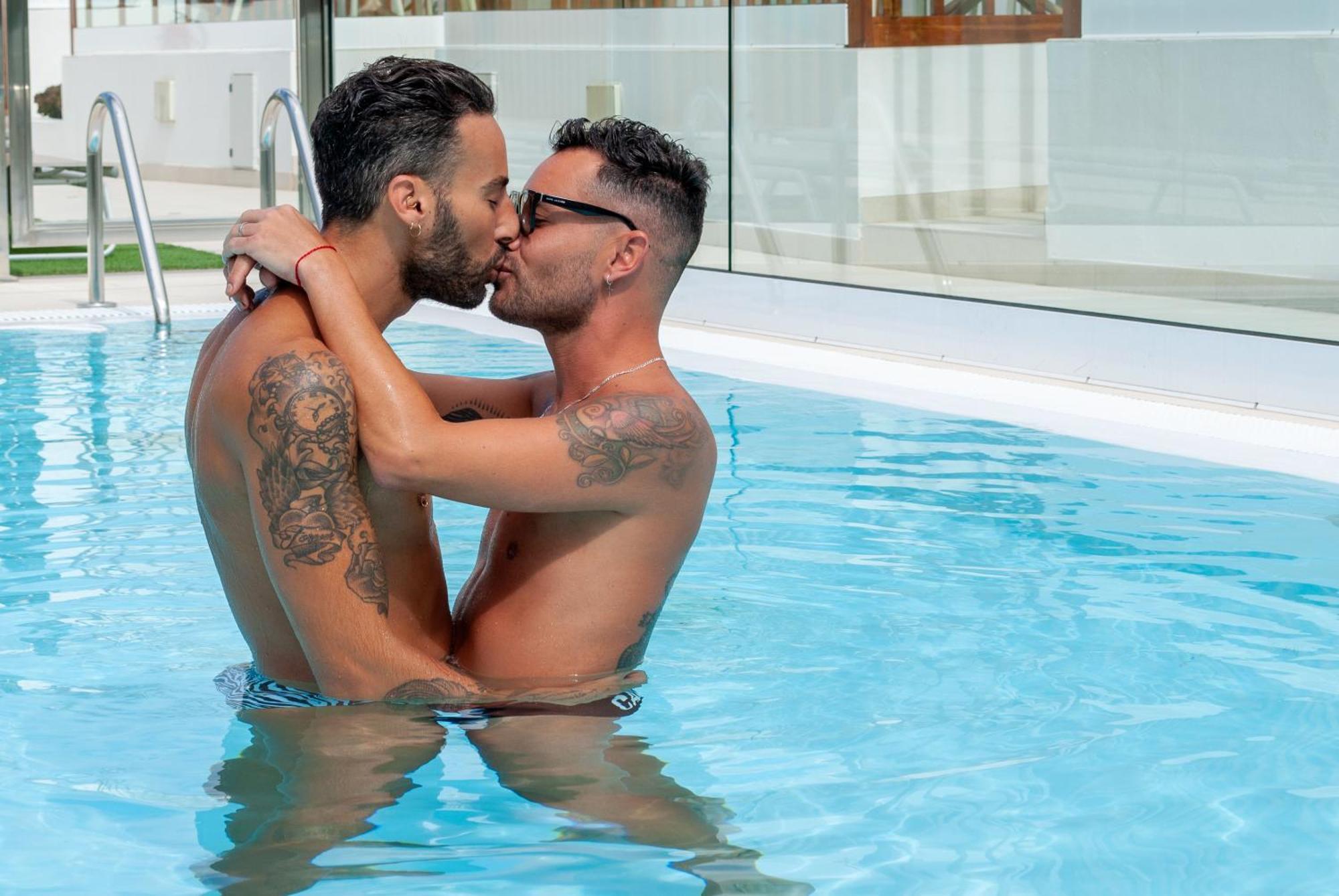 Mar Bianco - Gay Men Only Maspalomas (Gran Canaria) Exterior foto